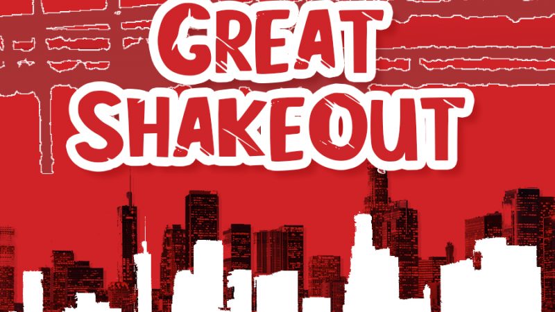 graphic of The great shakeout event